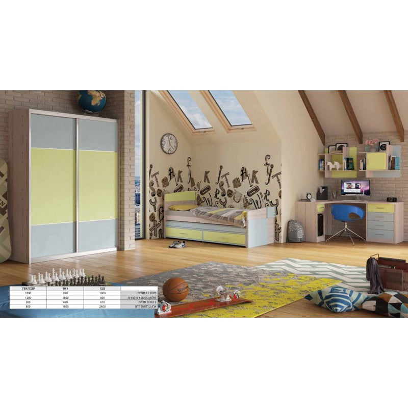 מיטות ילדים ונוער