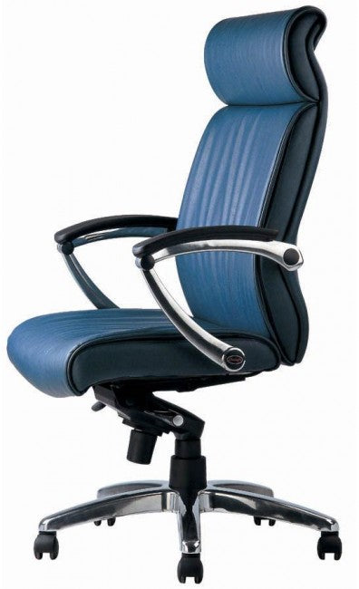 דגם אופיר דמוי עור - כורסת מנהלים רחבה | המבורגר ברוס