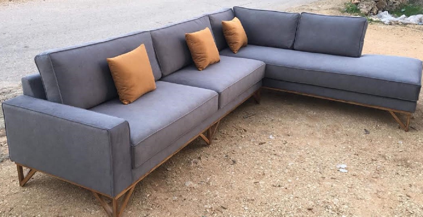 ספות אירוח-ספה פינתית 6696 | המבורגר ברוס