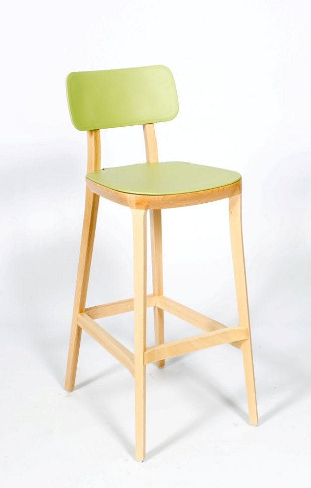 כיסא בר מעץ 1818 | המבורגר ברוס