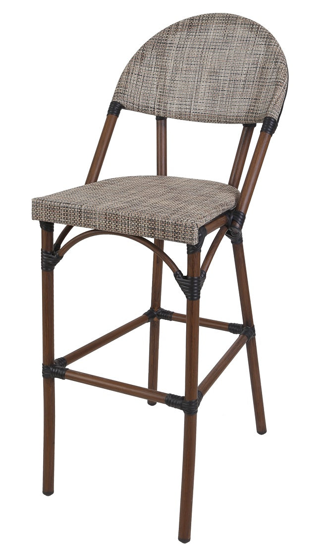 כסא בר אלומיניום מתאים לתנאי חוץ 98 | המבורגר ברוס