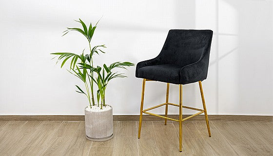 כסא בר קטיפה 1101 | המבורגר ברוס