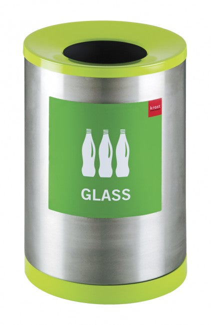 דגם דגם פח אשפה מוסדי מנירוסטה אל-חלד 400*645HI | המבורגר ברוס