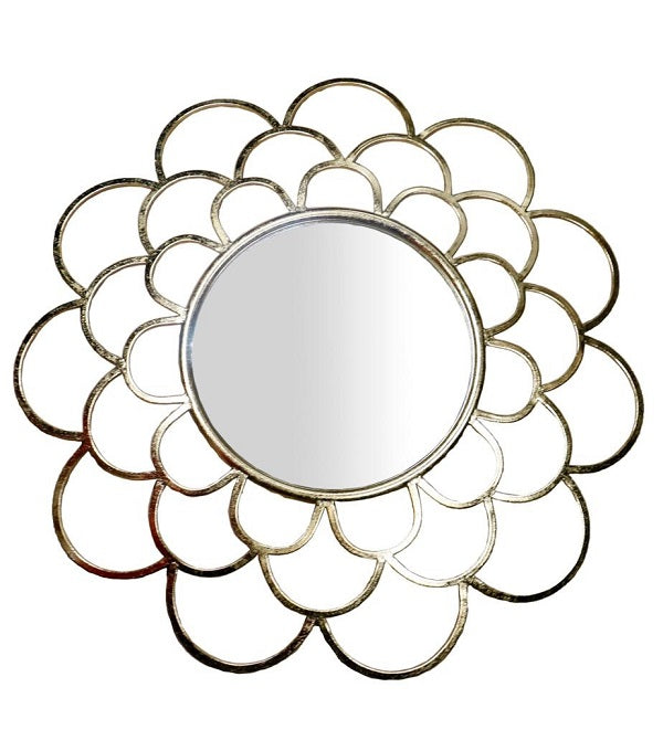 מראה בצורת פרח  זהב 574 | המבורגר ברוס