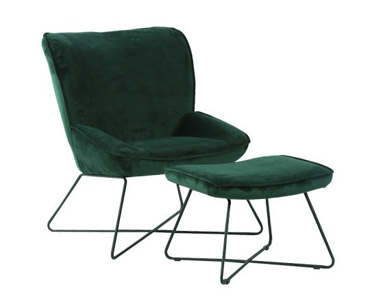 כורסא + הדום קטיפה 9999 | המבורגר ברוס