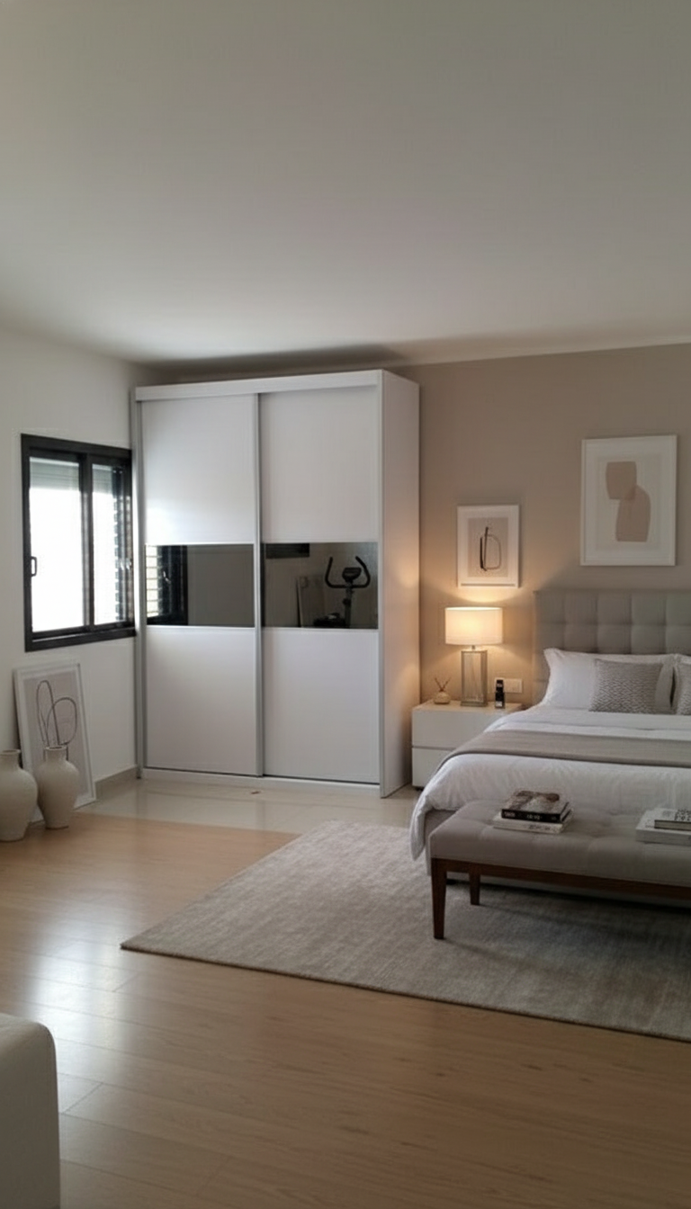 ארון הזזה אורך 130 ס"מ עומק 60 ס"מ גובה 240 ס"מ 2020