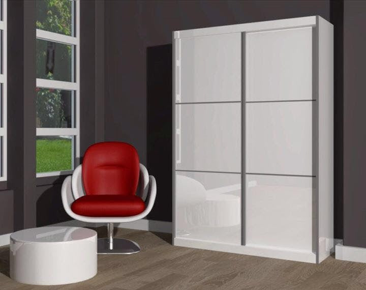 ארון הזזה אורך 140 ס"מ עומק 60 ס"מ גובה 240 ס"מ 0303 | המבורגר ברוס