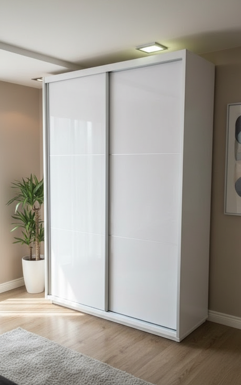 ארון הזזה אורך 150 ס"מ עומק 60 ס"מ גובה 240 ס"מ 1010