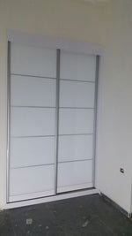 ארון הזזה אורך 190 ס"מ עומק 60 ס"מ גובה 240 ס"מ 3876 | המבורגר ברוס