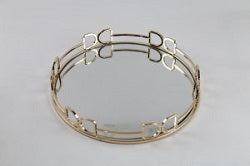 מגש זהב דקורטיבי גדול 635 | המבורגר ברוס