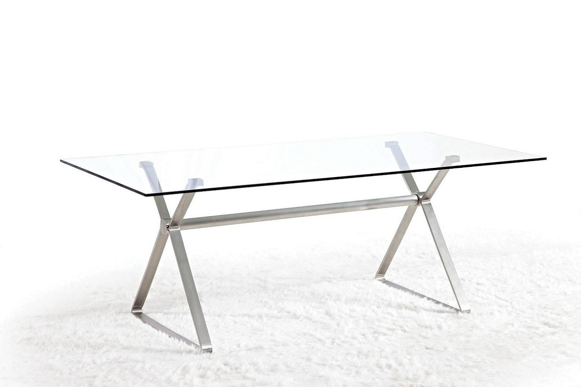 שולחן פינת אוכל שקוף דגם 9947 | המבורגר ברוס