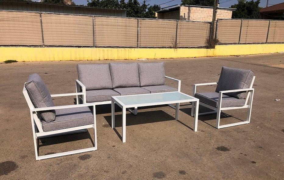 מערכת ישיבה לגינה 4 חלקים דגם 66466 | המבורגר ברוס