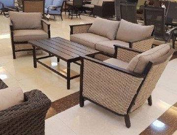 מערכת ישיבה סלונית לגינה דגם 7746 | המבורגר ברוס