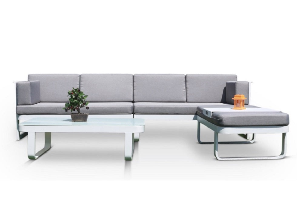 מערכת ישיבה פינתית לגינה1121 | המבורגר ברוס