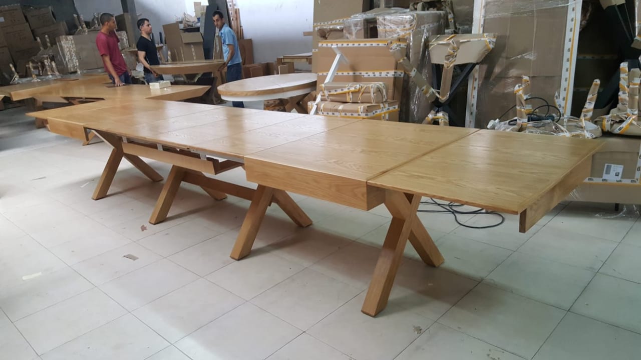 שולחן לפינת אוכל נפתח ל5 מטר!!!!5897 | המבורגר ברוס