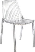 כסא שקוף לפינת אוכל 9788 | המבורגר ברוס