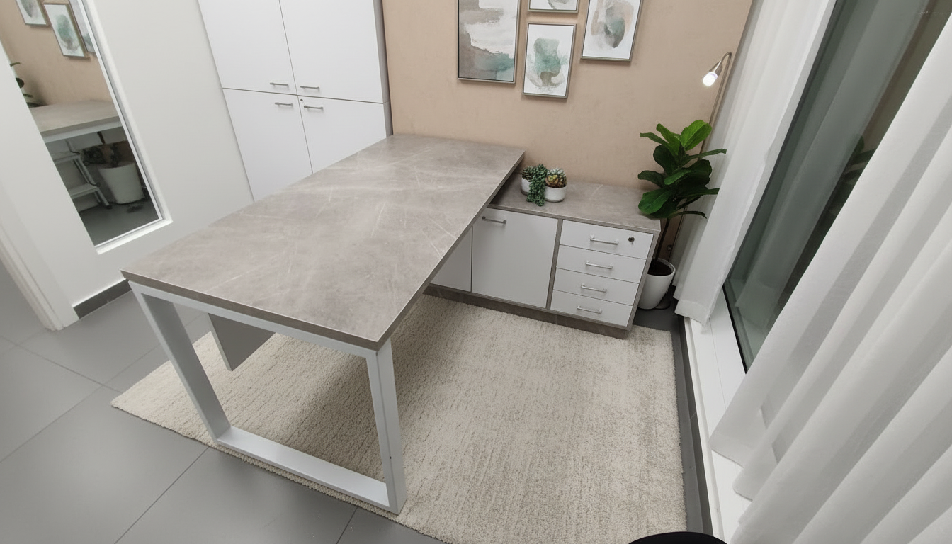 שולחן מנהל פלטה 28 מ"מ יצור מיוחד