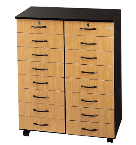 עגלת 16 מגירות ניידת דגם 4993 | המבורגר ברוס