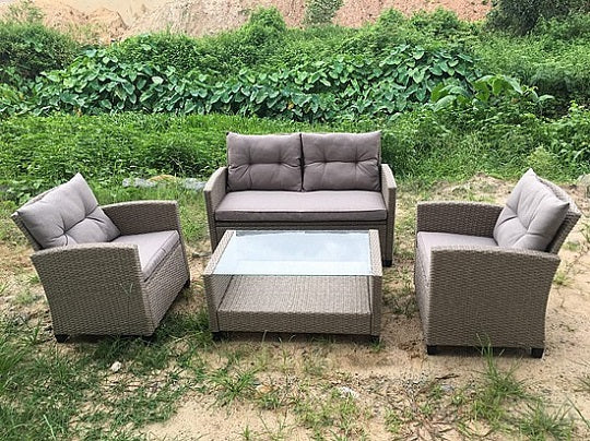 סט סלוני ראטן דגם 8736 | המבורגר ברוס