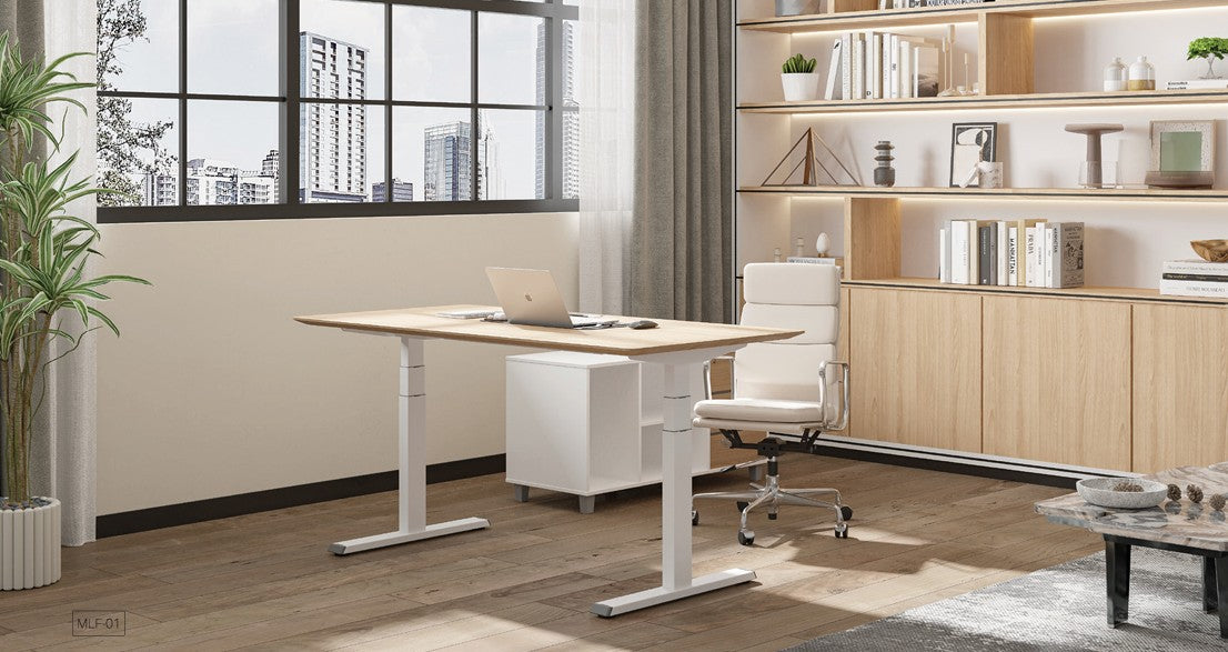 שולחן עבודה חשמלי בהתאמה אישית | המבורגר ברוס