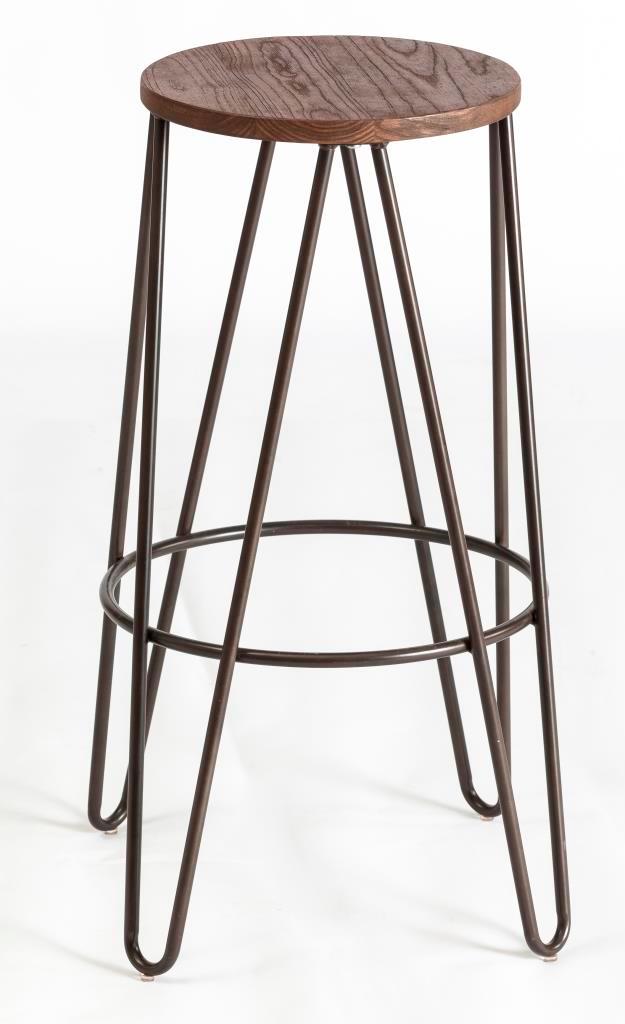 כיסא בר עץ 9627 | המבורגר ברוס