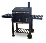 גריל פחמים אסאדו משלב מעשנה דגם 77477 | המבורגר ברוס