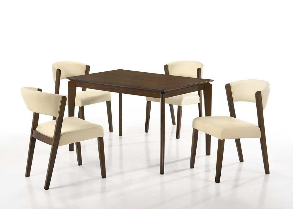 שולחן פינת אוכל + 4 כיסאות דגם 908070 | המבורגר ברוס