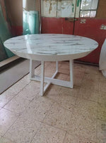 שולחן עגול לפינת אוכל נפתח 8006 | המבורגר ברוס