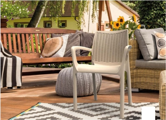 כיסא לפינת אוכל מפלסטיק איכותי נוח ויציב 7117 | המבורגר ברוס