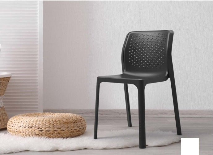 כיסא לפינת אוכל מפלסטיק איכותי נוח ויציב 7107 | המבורגר ברוס