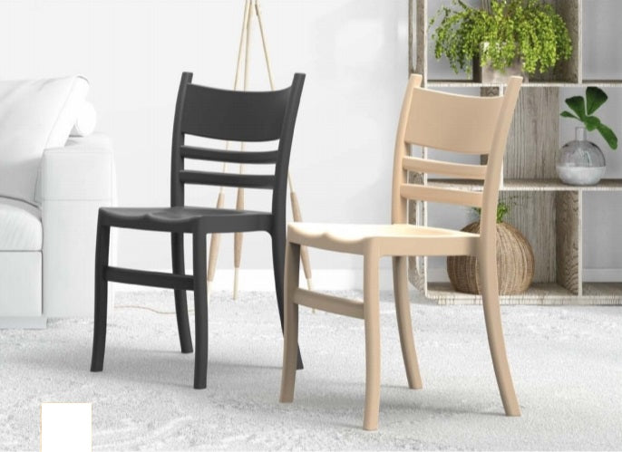 כיסא לפינת אוכל מפלסטיק איכותי נוח ויציב 7108 | המבורגר ברוס