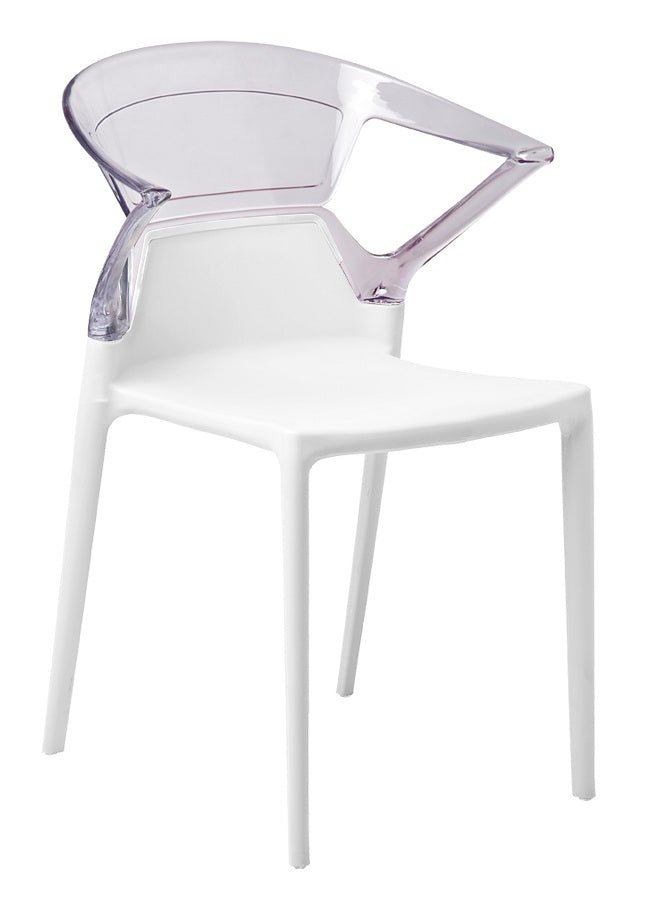 כסא פלסטיק שקוף לפינת אוכל 661237 | המבורגר ברוס