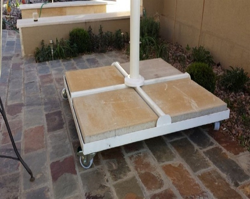 בסיס צלב לשמשייה עם גלגלים 334 | המבורגר ברוס