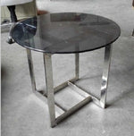 זכוכית שקופה מחוסמת שלד נירוסטה דגם 3999 | המבורגר ברוס