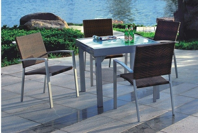 דגם ריהוט גן שולחן נפתח 90/180 | המבורגר ברוס