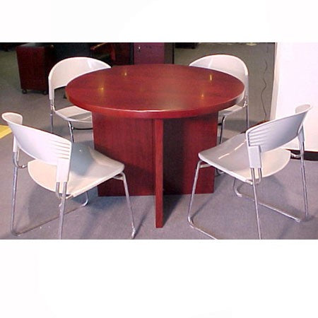 דגם שולחן ישיבות קוטר 105 | המבורגר ברוס