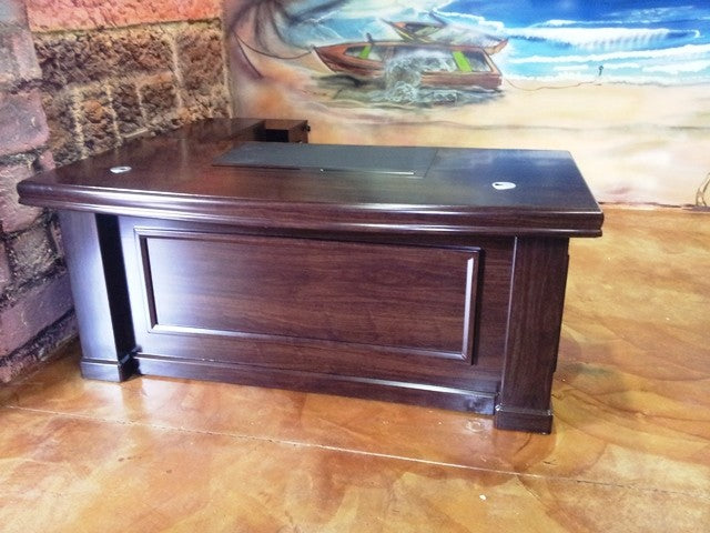 דגם שולחן מנהלים כולל שלוחה 1.60*80 כולל שלוחה | המבורגר ברוס