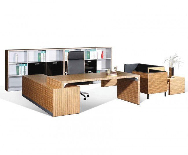 דגם שולחן מנהלים ציפוי פורניר אמיתי 2.47 אורך לידור ב | המבורגר ברוס