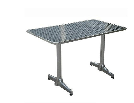 דגם שולחן גינה נירוסטה 1.20*70 | המבורגר ברוס