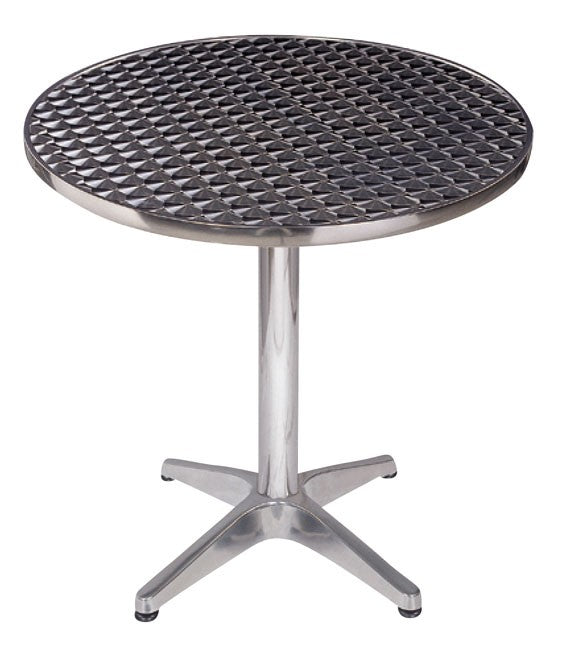 דגם שולחן קפה לגינה מנירוסטה קוטר 70 | המבורגר ברוס