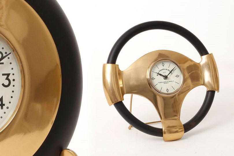 שעון שולחני בצורת הגה 74655 | המבורגר ברוס