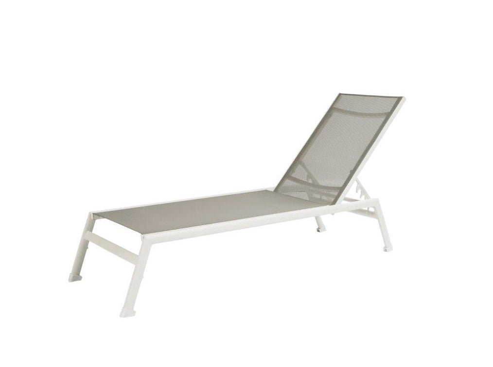 מיטת שיזוף עשויה אלומיניום בשילוב רצועות חזקות דגם 555 | המבורגר ברוס