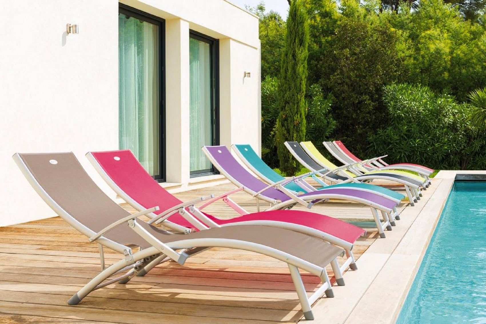 מיטת שיזוף מאלומיניום43952 | המבורגר ברוס