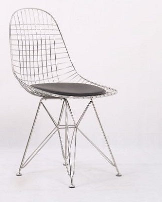 כיסא ממתכת אל חלד דגם 7737 | המבורגר ברוס