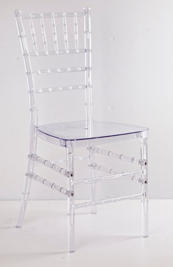 כסא שקוף לפינת אוכל/ אורח/ אולמות אירועים 22659 | המבורגר ברוס