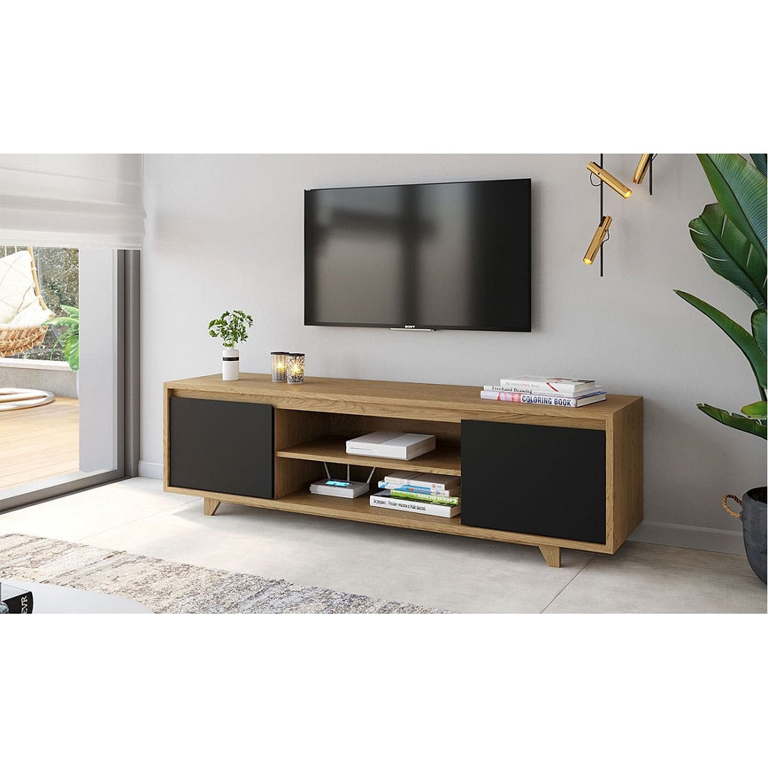 מזנון לטלוויזיה דגם 5555 | המבורגר ברוס