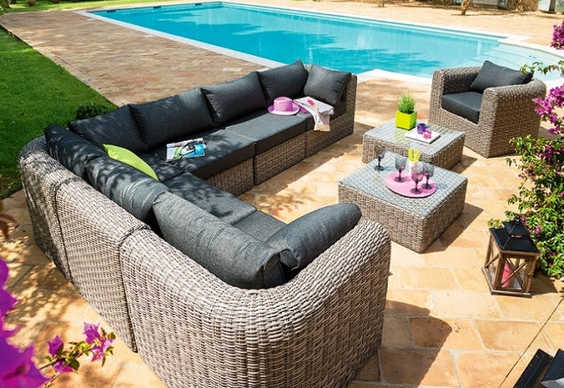 564416 סלון פינתי דגם ליברטד (LIBERTAD) כולל כורסא יחיד-ריהוט גן | המבורגר ברוס