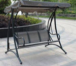 564597 נדנדה לגינה 3 מקומות דגם מיקונוס (MYKONOS) | המבורגר ברוס