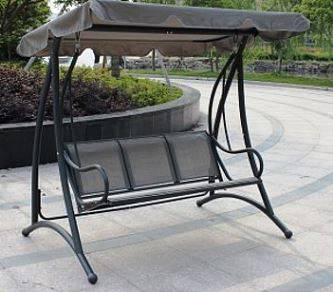 564597 נדנדה לגינה 3 מקומות דגם מיקונוס (MYKONOS) | המבורגר ברוס