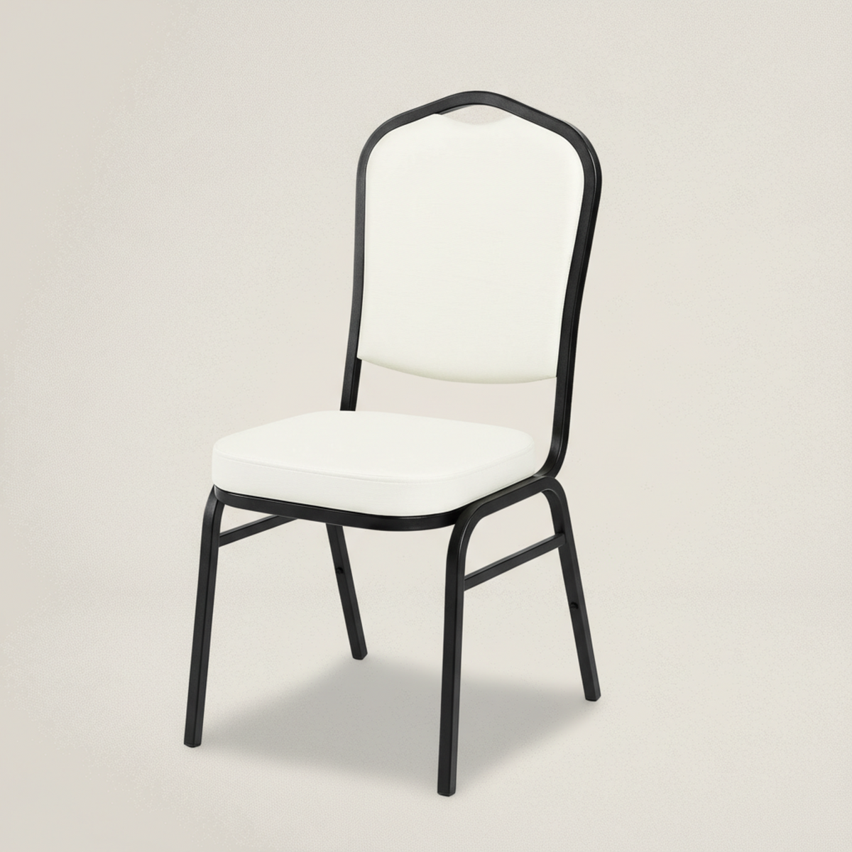 כיסא אולם לבן שמנת